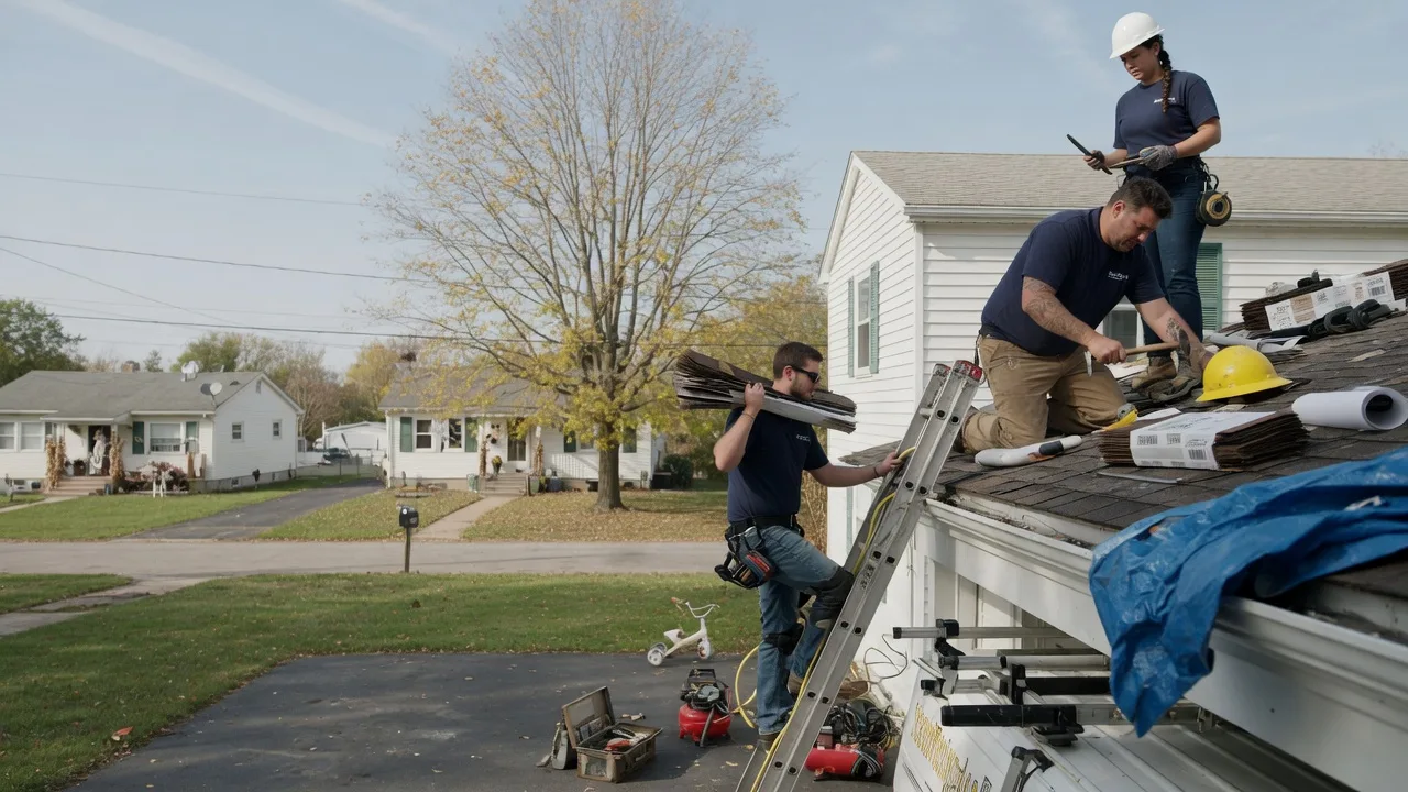 Local Roofing Contractors in Golden Eagle, IL near me